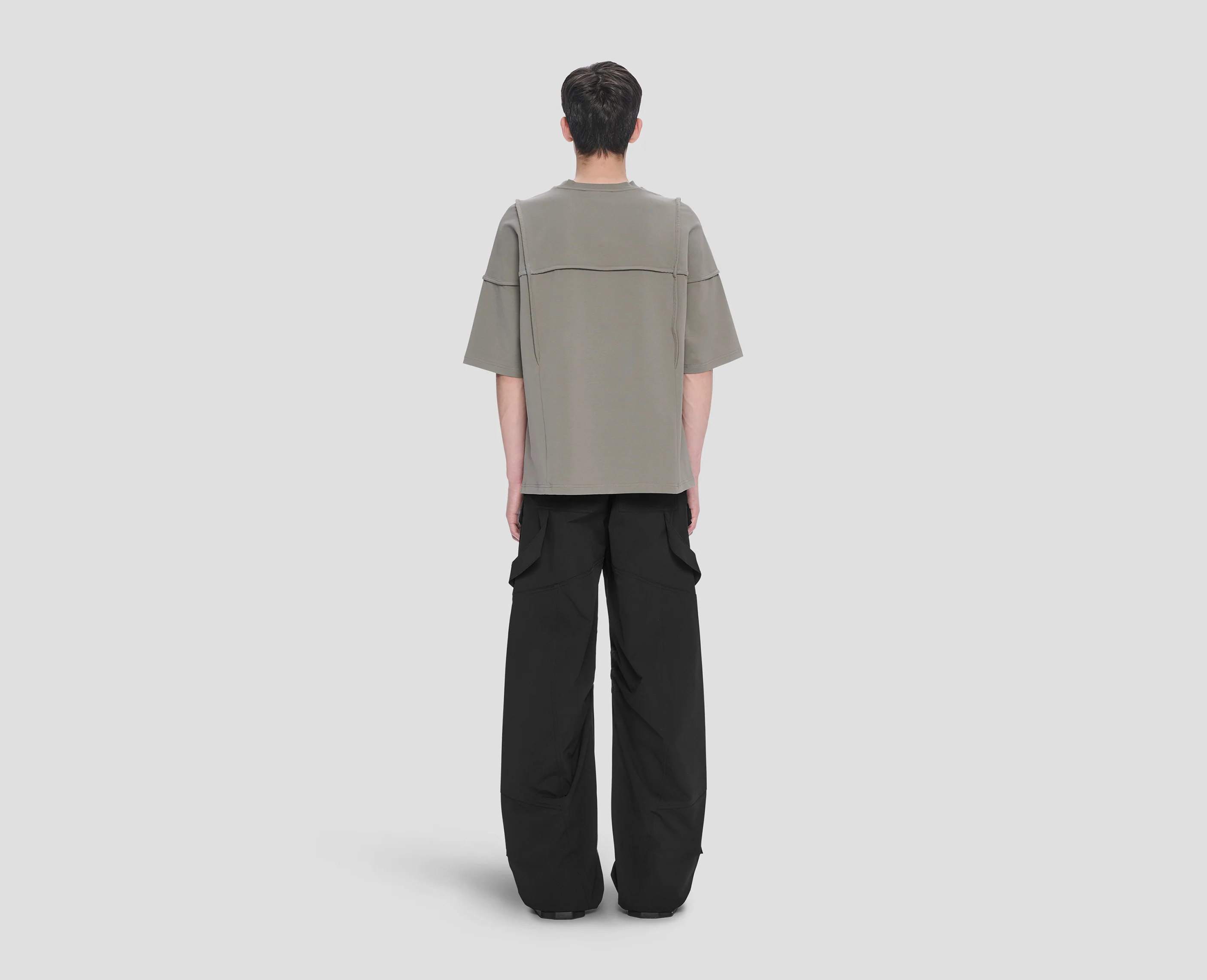 LIGHT CELLULAE CARGO TROUSERS - Image 4